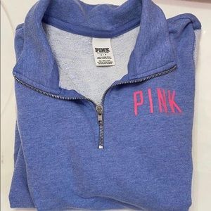 “PINK” quarter zip